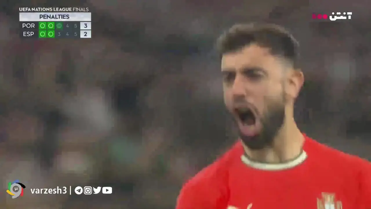 ضربات پنالتی دیدار پرتغال و اسپانیا