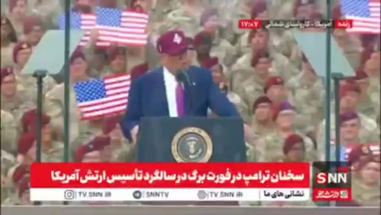 ترامپ: کسانی که پرچم آمریکا را آتش می‌زنند باید یک سال زندانی شوند