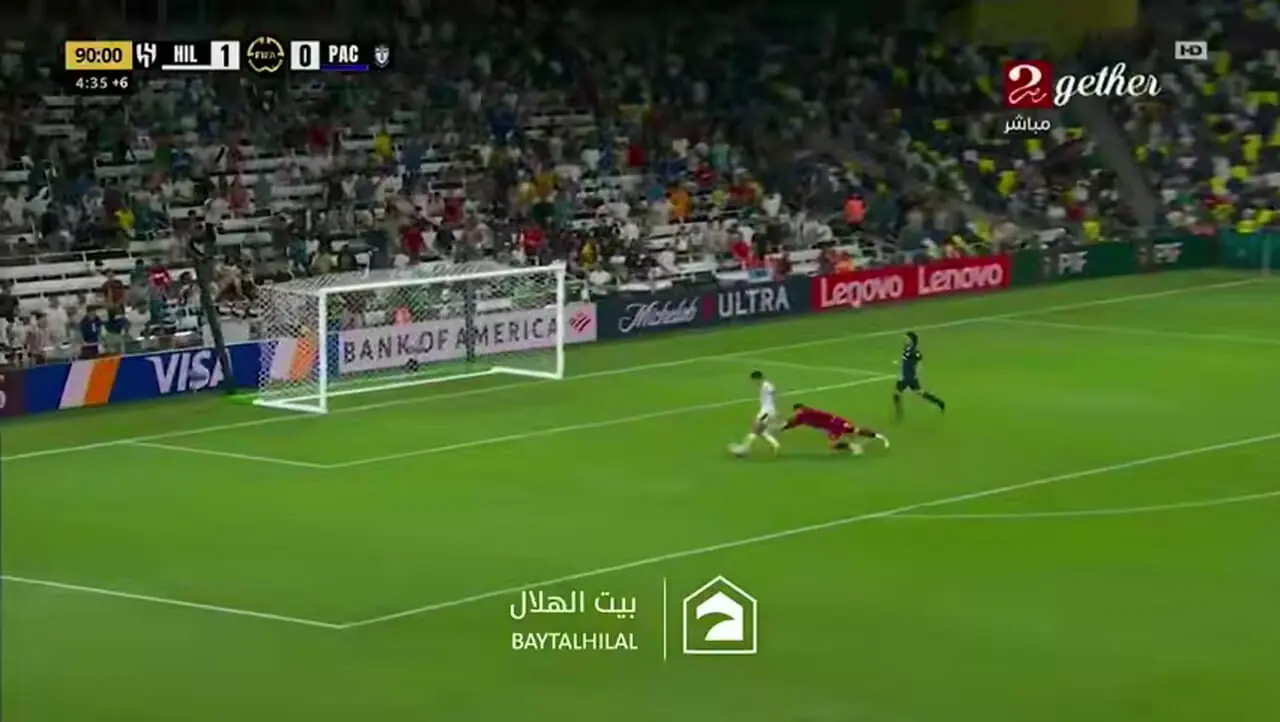 گل دوم الهلال عربستان مقابل پاچوکا توسط مارکوس لئوناردو