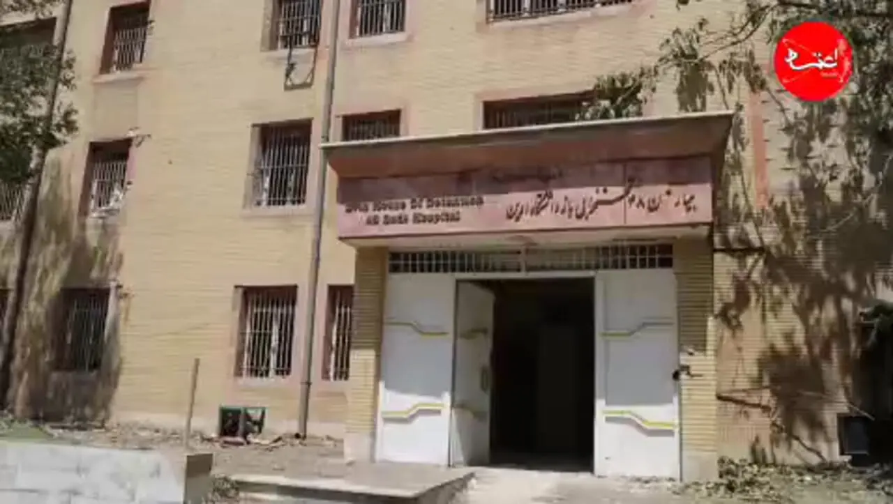 گزارش ویدئوی از زندان اوین بعد از حمله اسرائیل