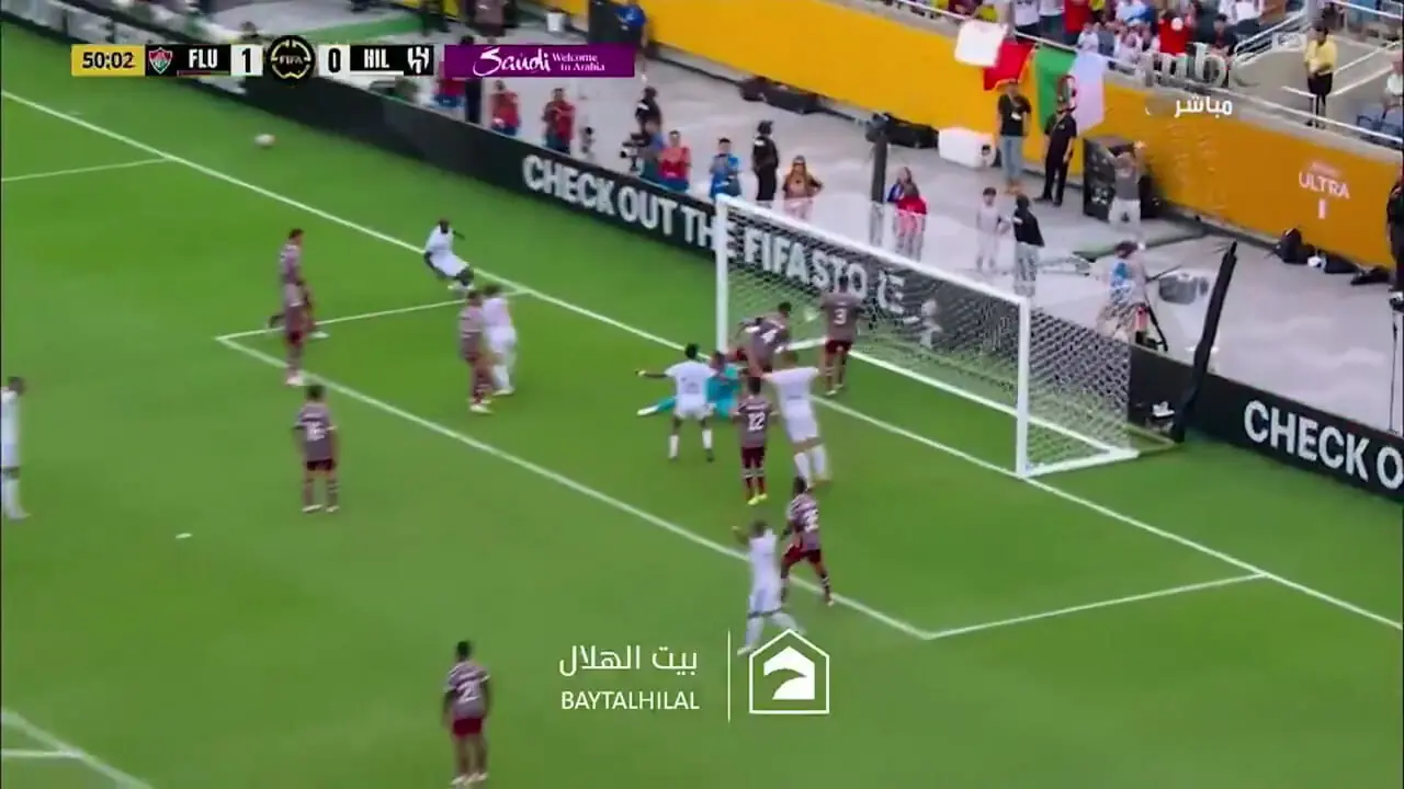 ویدیو: گل اول الهلال به فلومیننزه توسط مارکوس لئوناردو