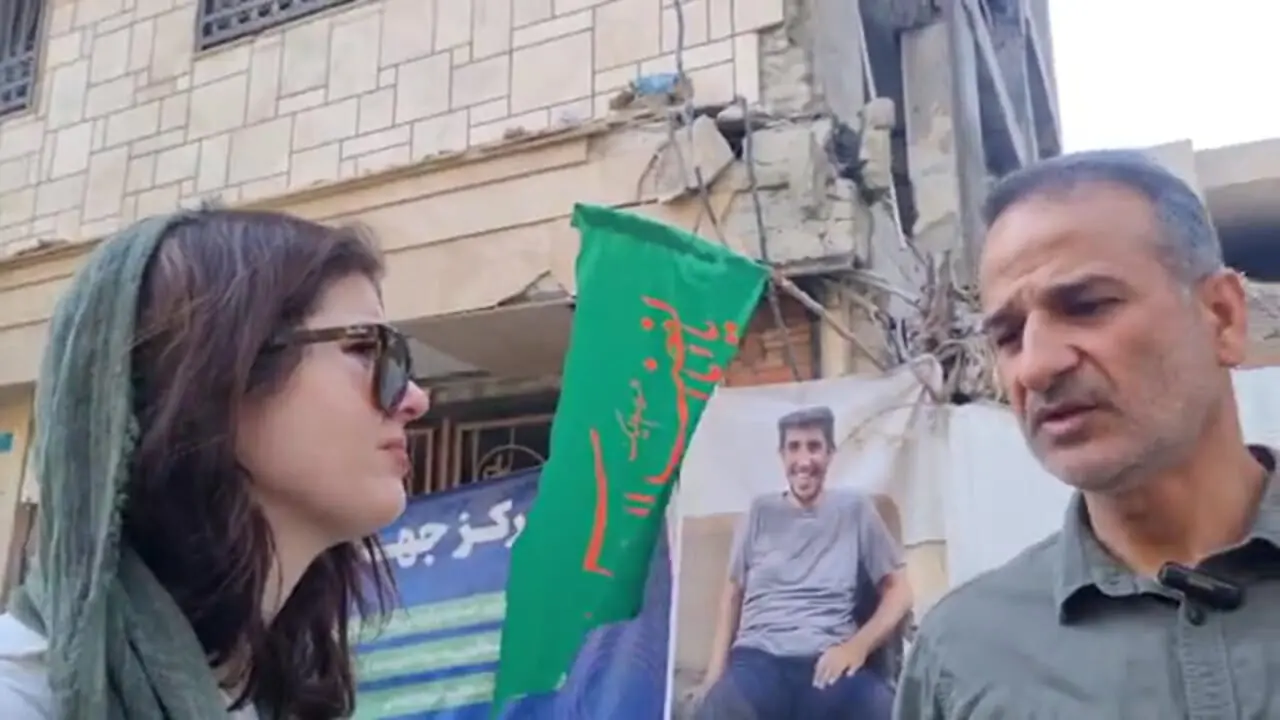 گریه خبرنگار آمریکایی بعد از دیدن منزل یکی از شهدای هسته‌ای ایران
