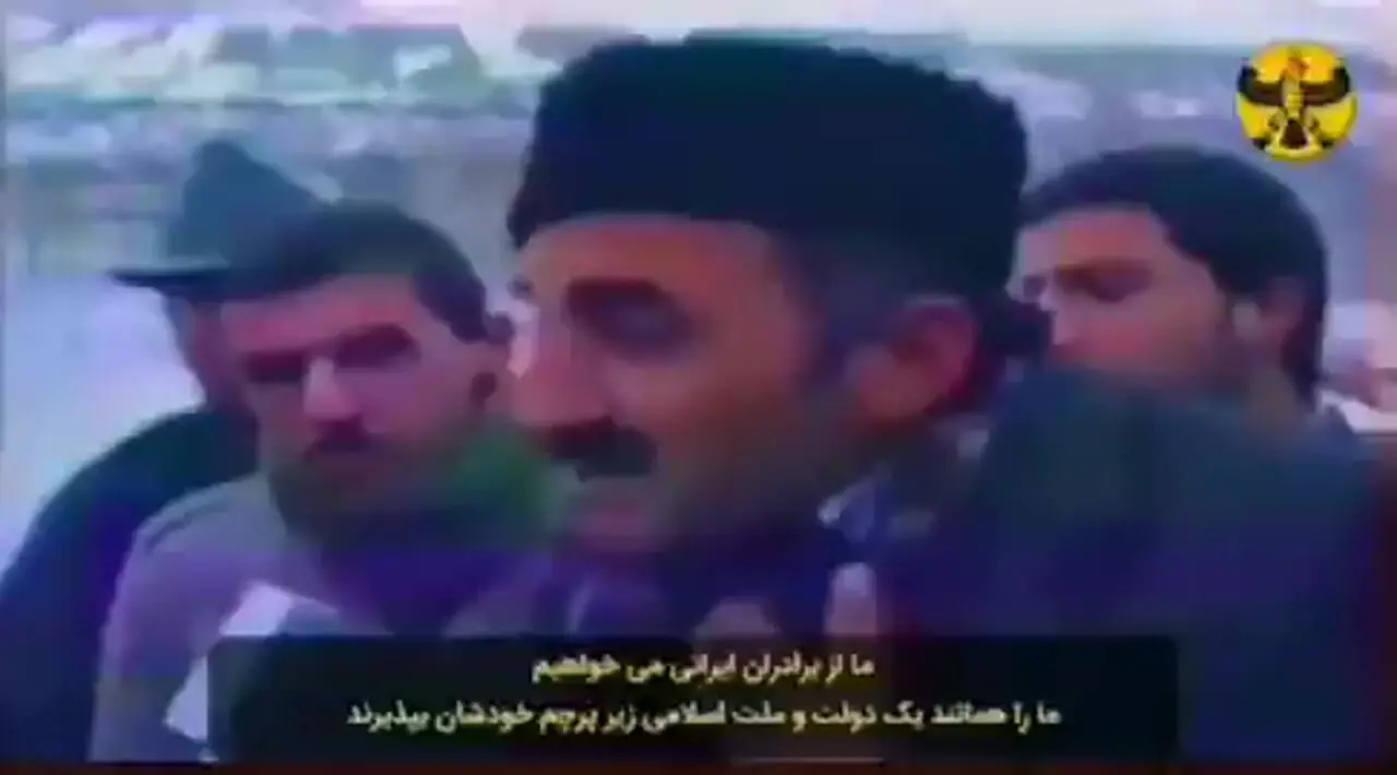 تصاویری از درخواست مردم جمهوری آذربایجان در دهه هفتاد برای الحاق به ایران