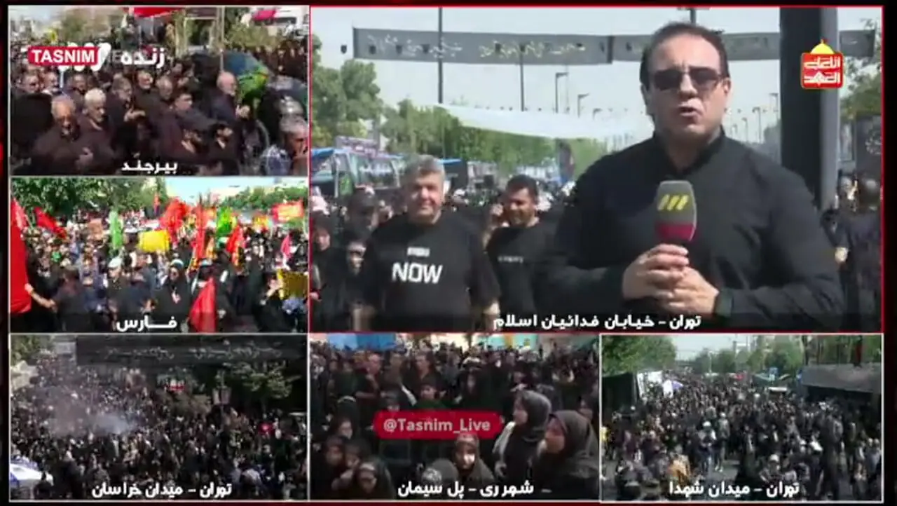 قدم‌های عاشقی جاماندگان اربعین در تهران