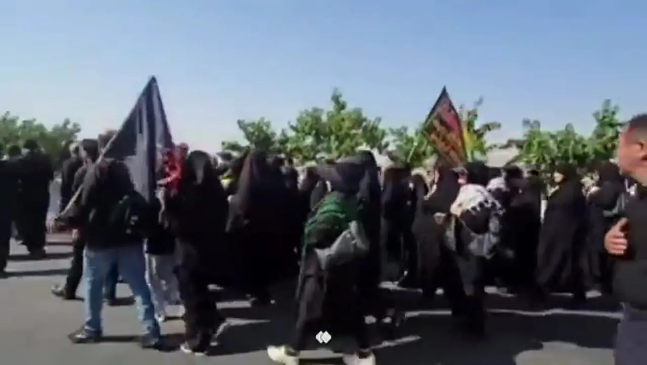 پیاده‌روی دلدادگان حسینی در شهرکرد