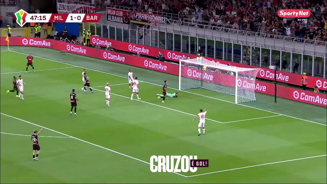 ویدیو: گل دوم میلان به باری توسط پولیشیچ