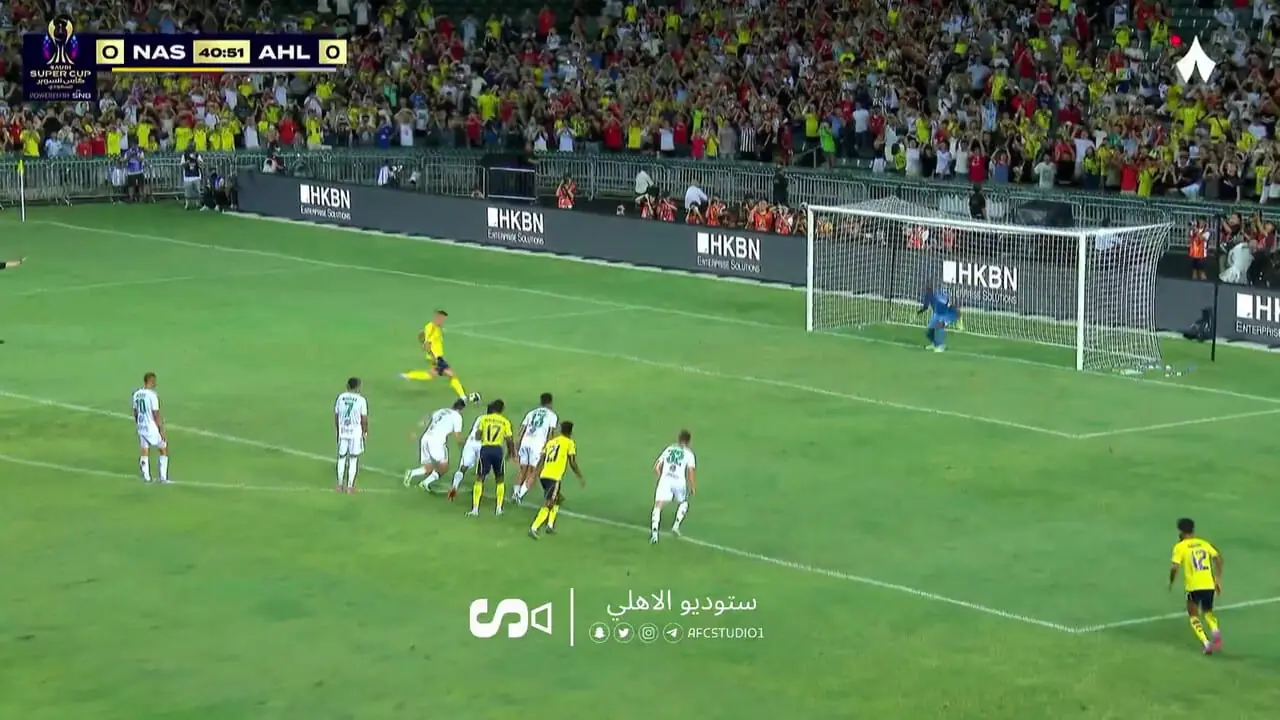ویدیو: گل اول النصر به الاهلی توسط رونالدو