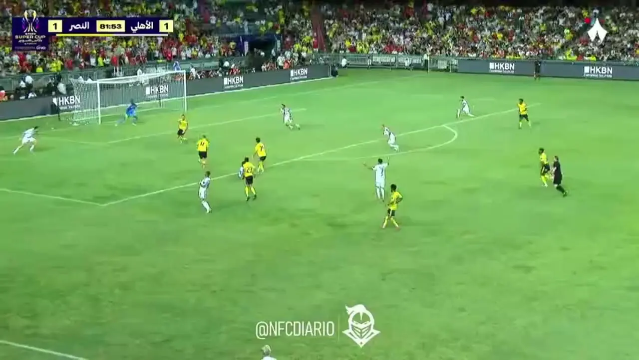ویدیو: گل دوم النصر به الاهلی توسط بروزوویچ