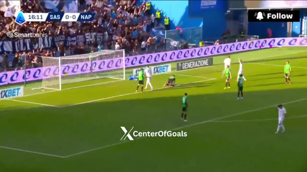 ویدیو: گل اول ناپولی به ساسولو توسط مک تومینی