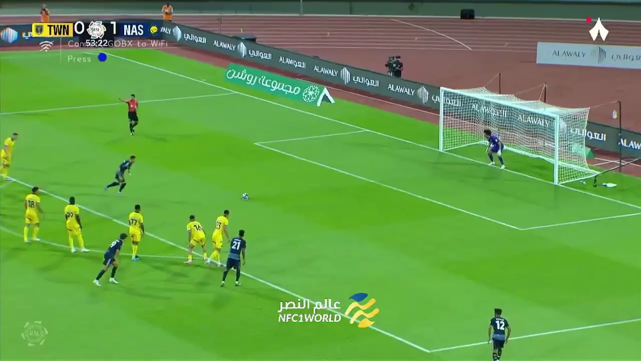 ویدیو: گلزنی رونالدو در دیدار امشب النصر مقابل التعاون