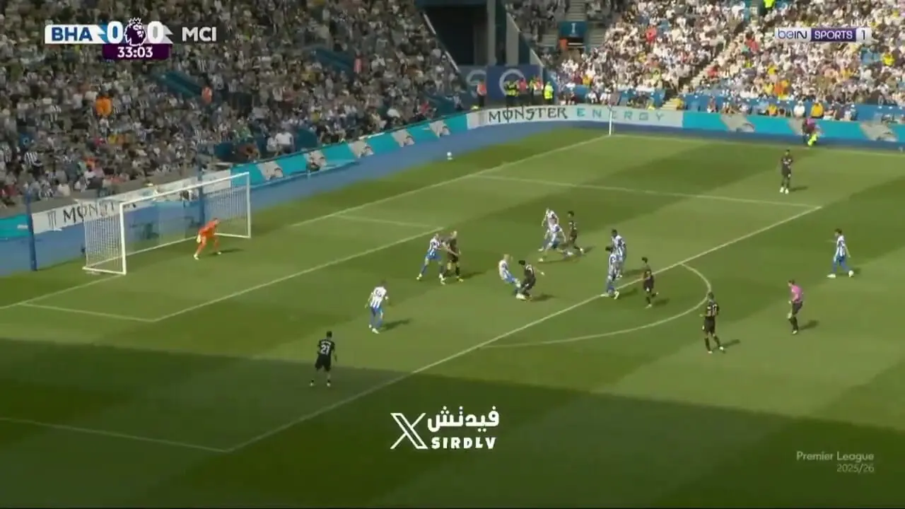 ویدیو: گل اول منچسترسیتی به برایتون توسط ارلینگ هالند