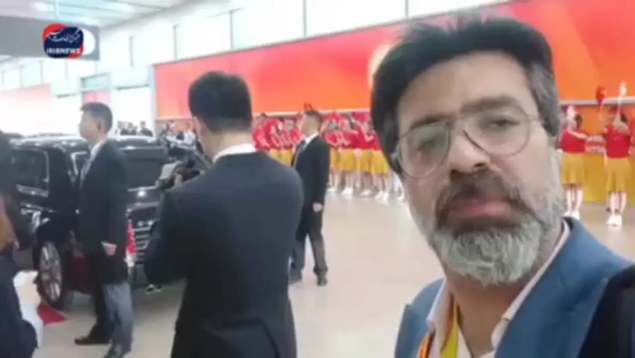 استقبال هماهنگ دختران و پسران چینی از پزشکیان