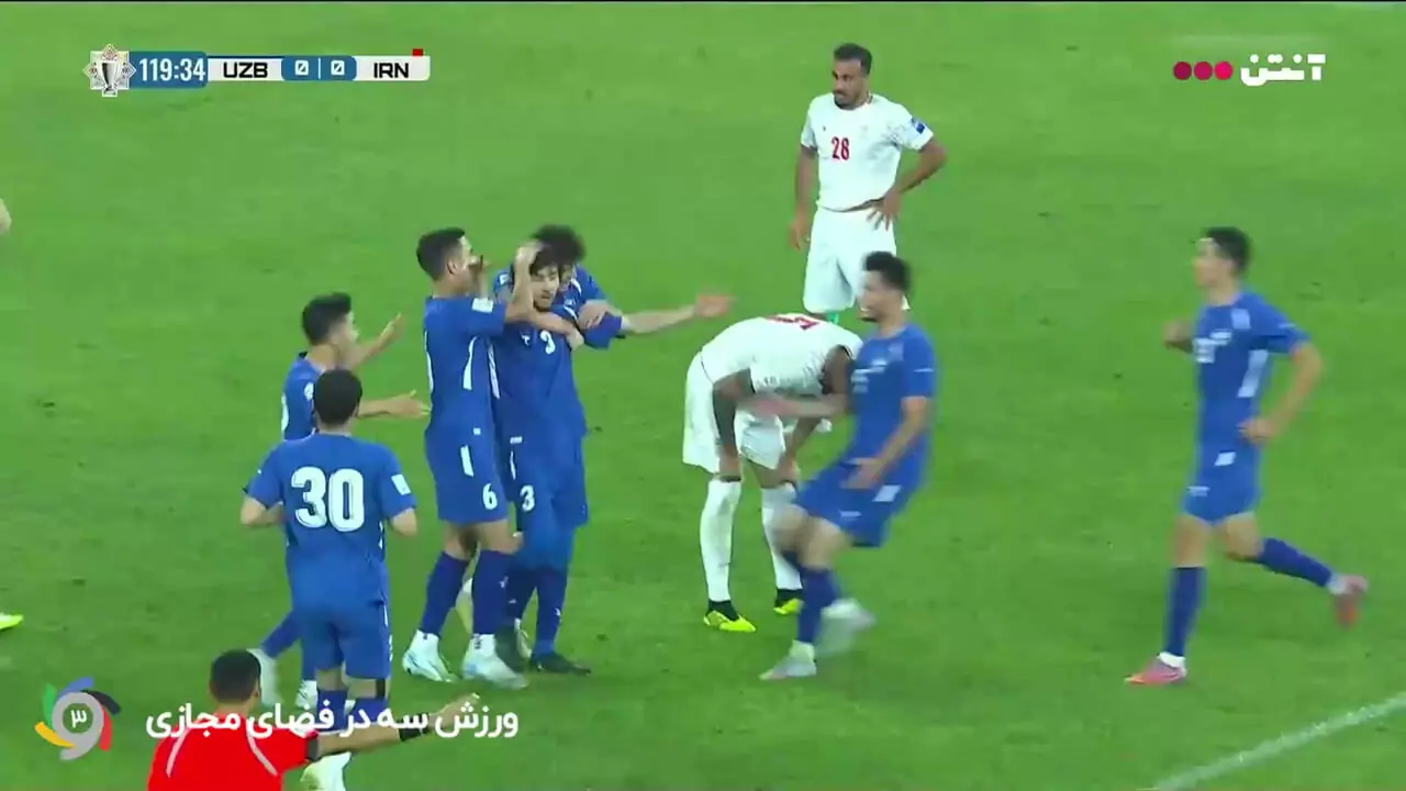ویدیو: گل اول ازبکستان به ایران توسط علیجانوف
