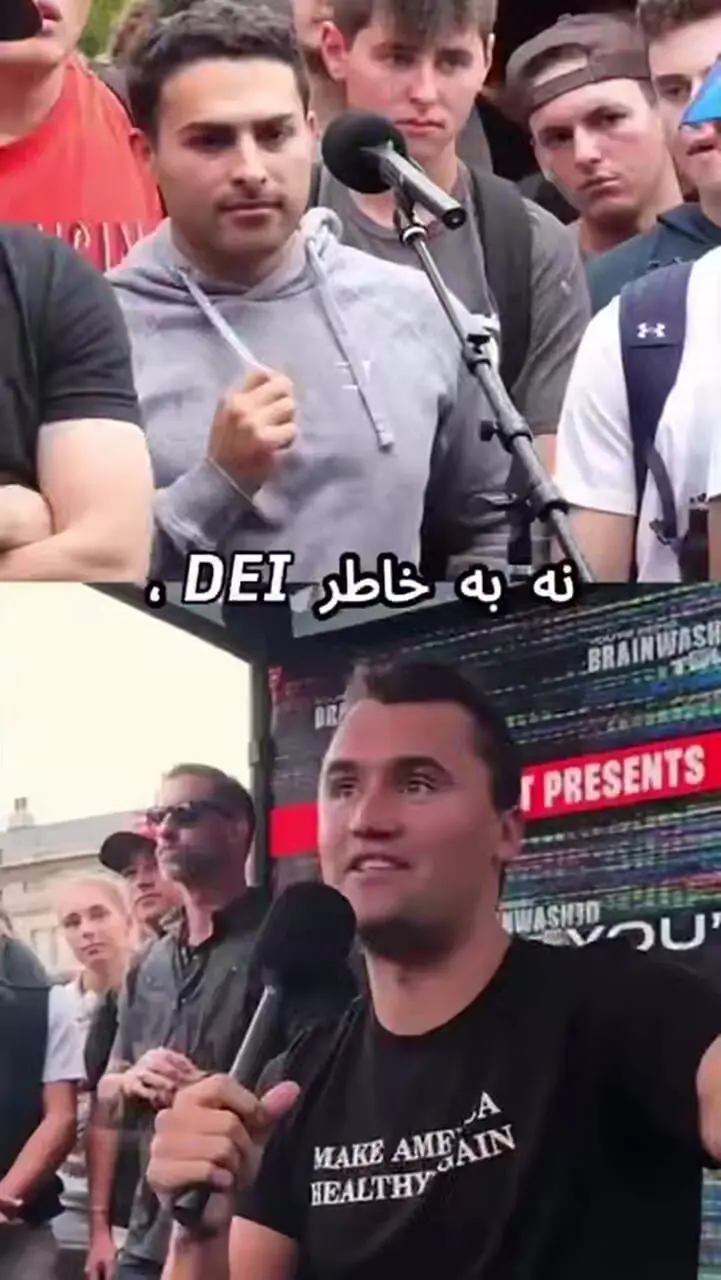 پس از خبر ترور چارلی کرک، ویدئویی از مصاحبه او با یک ایرانی در فضای مجازی وایرال شد
