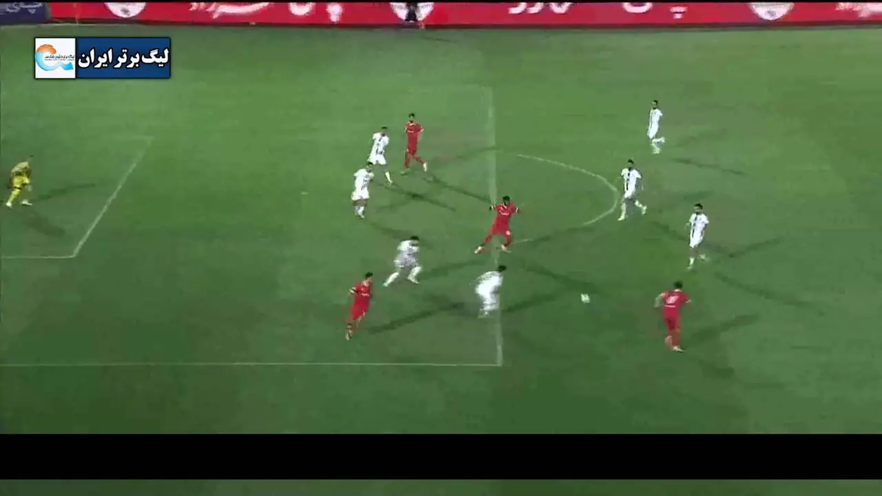 ویدیو: گل اول پرسپولیس به فولاد توسط علیپور