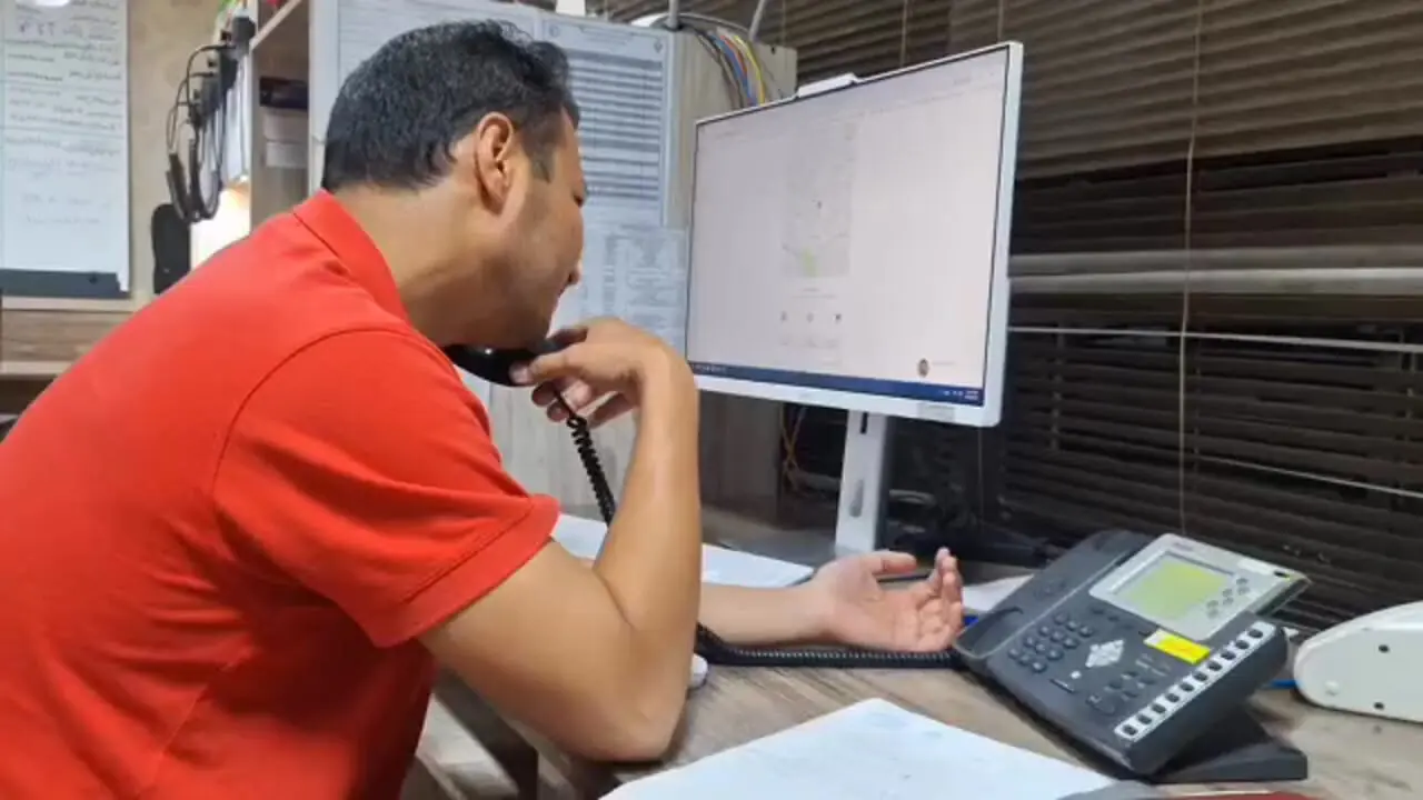 نجات جان نوزاد ۴۰ روزه با راهنمایی تلفنی اپراتور هلال احمر مشهد