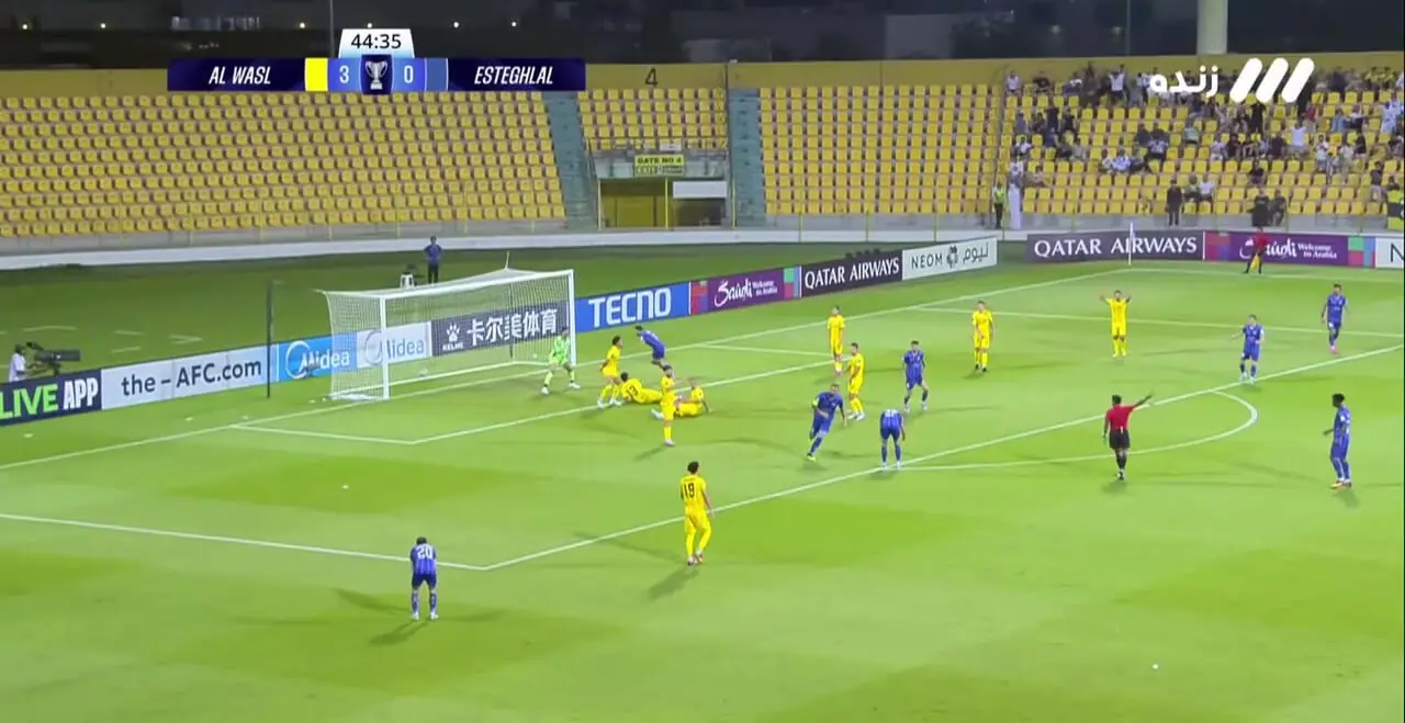ویدیو: گل اول استقلال به الوصل توسط چشمی