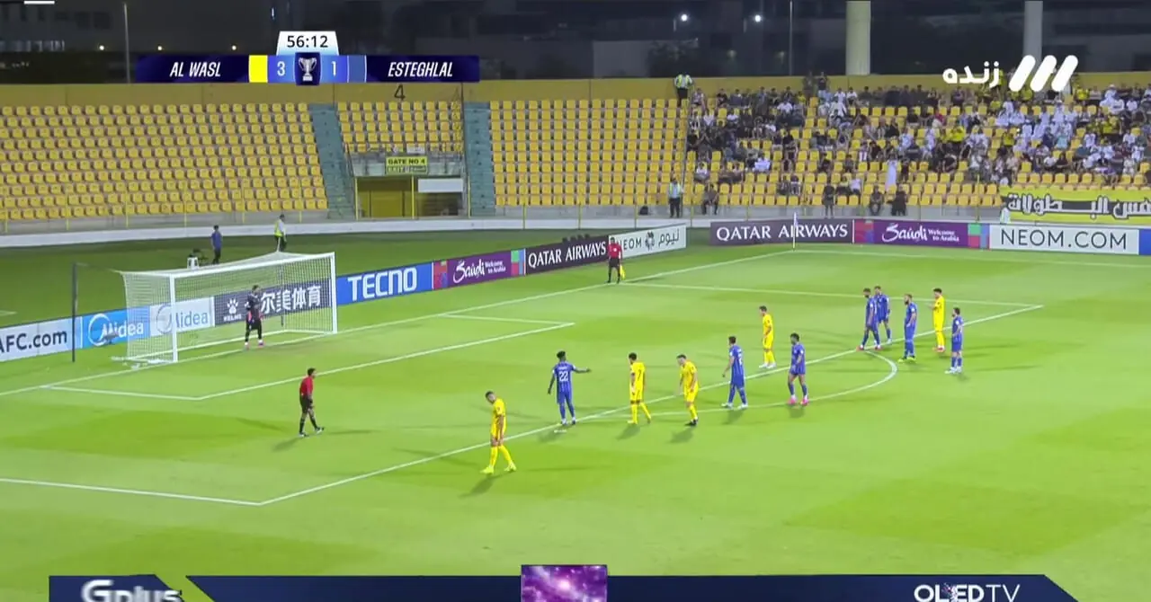 ویدیو: گل چهارم الوصل به استقلال توسط لیما