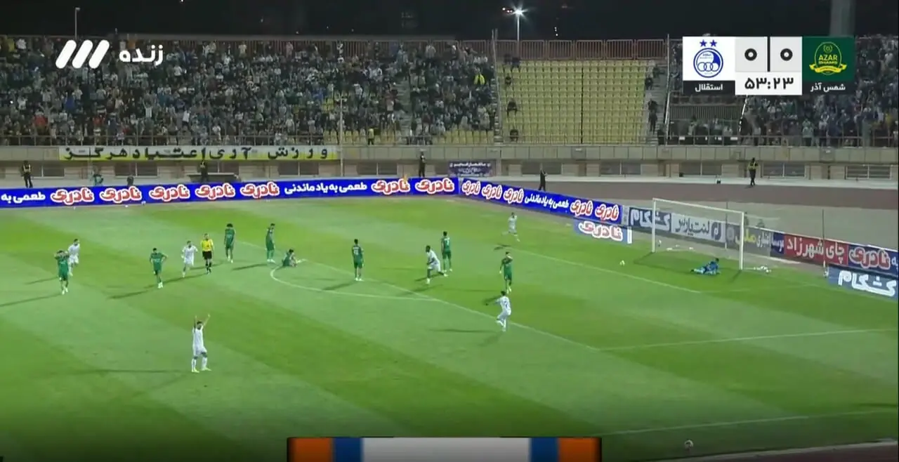 ویدیو: گل اول استقلال به شمس آذر توسط احمدی