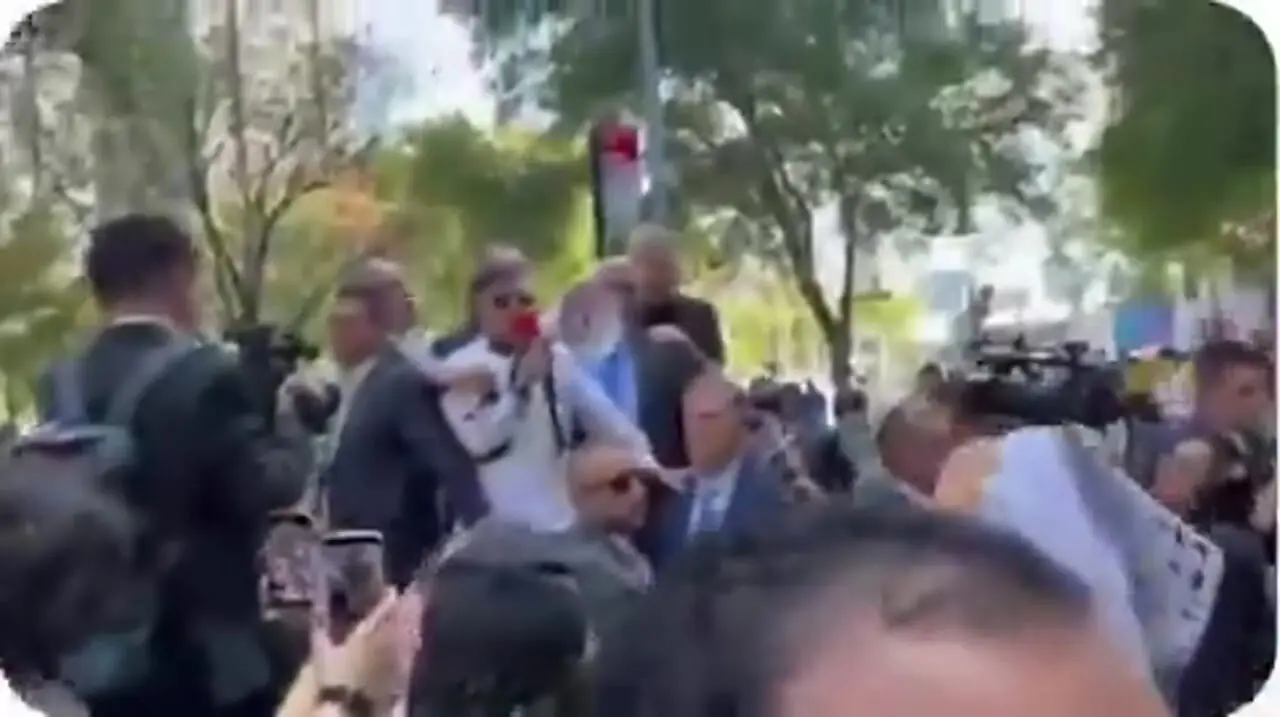 لغو روادید رهبر کلمبیا پس از سخنرانی در تظاهرات نیویورک