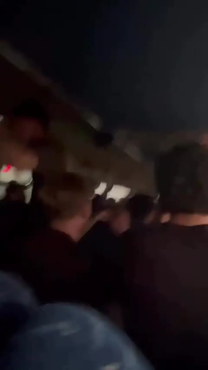 لحظه هولناک نجات ده‌ها نوجوان از آتش حاصل از تصادف اتوبوس در برزیل