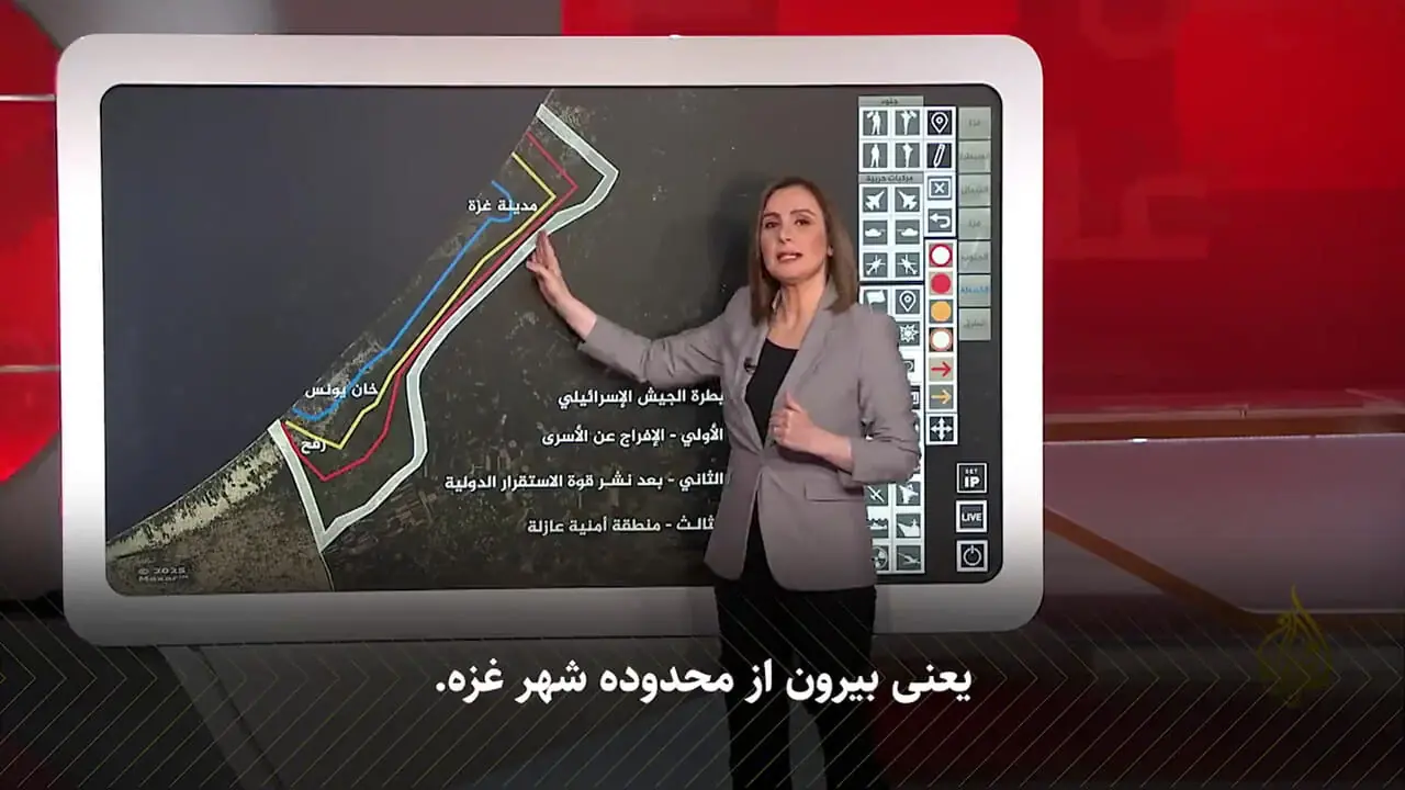 عقب نشینی ارتش اشغالگر اسرائیل از غزه مطابق با توافق آتش‌بس چگونه انجام خواهد شد؟
