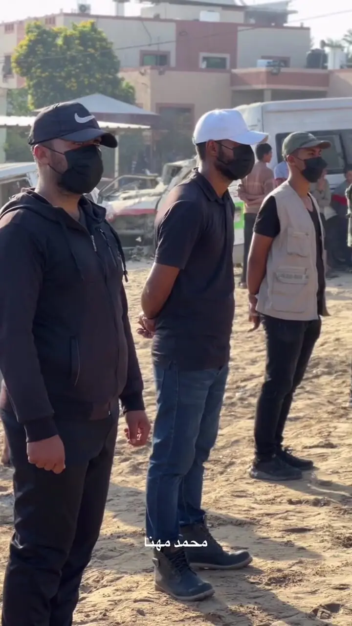 استقرار پرسنل امنیتی فلسطینی برای تأمین امنیت ورود زندانیان فلسطینی