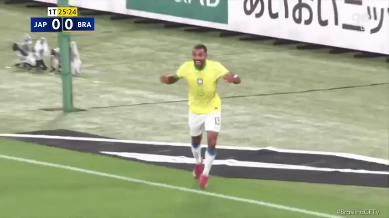 ویدیو: گل اول برزیل به ژاپن توسط پائولو هنریکه