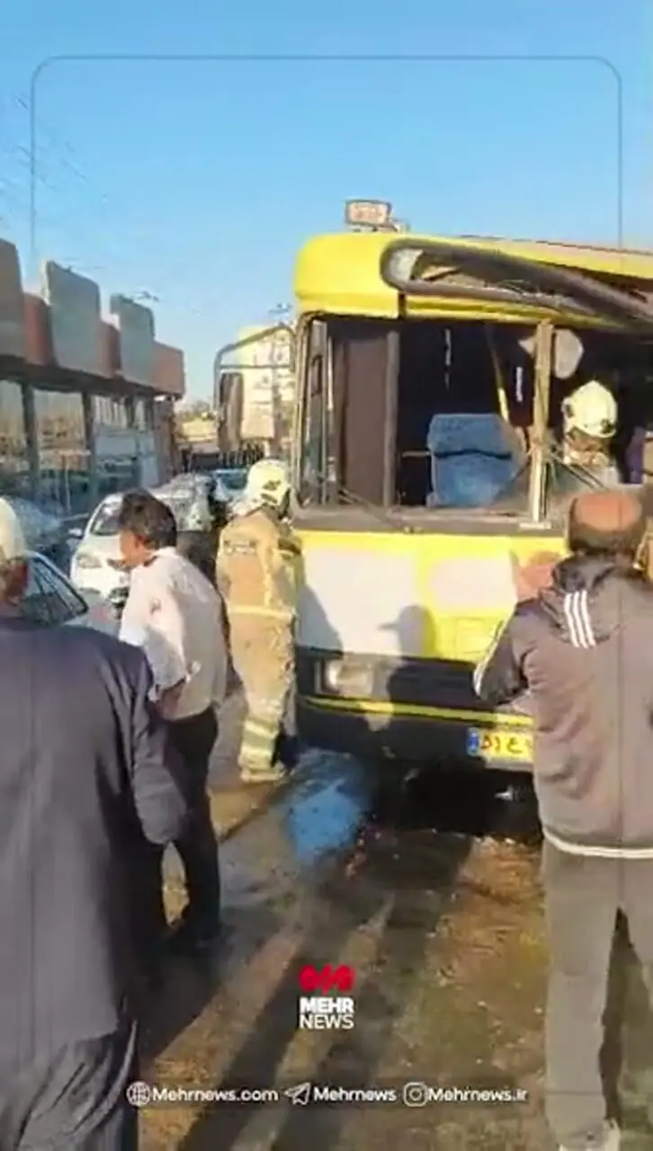 آمار مصدومین تصادف ۲ اتوبوس در جاده مخصوص کرج به ۲۶ نفر رسید