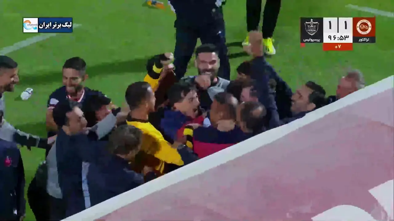ویدیو: گل تساوی پرسپولیس به تراکتور توسط مارکو باکیچ