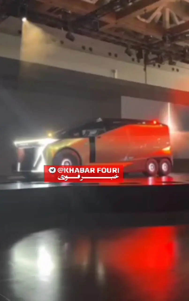 رونمایی از خودرو جدید لکسوس