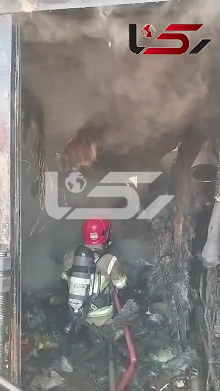 فیلم لحظه آتش‌سوزی هولناک در کارگاه شارژ سیلندر گاز مایع