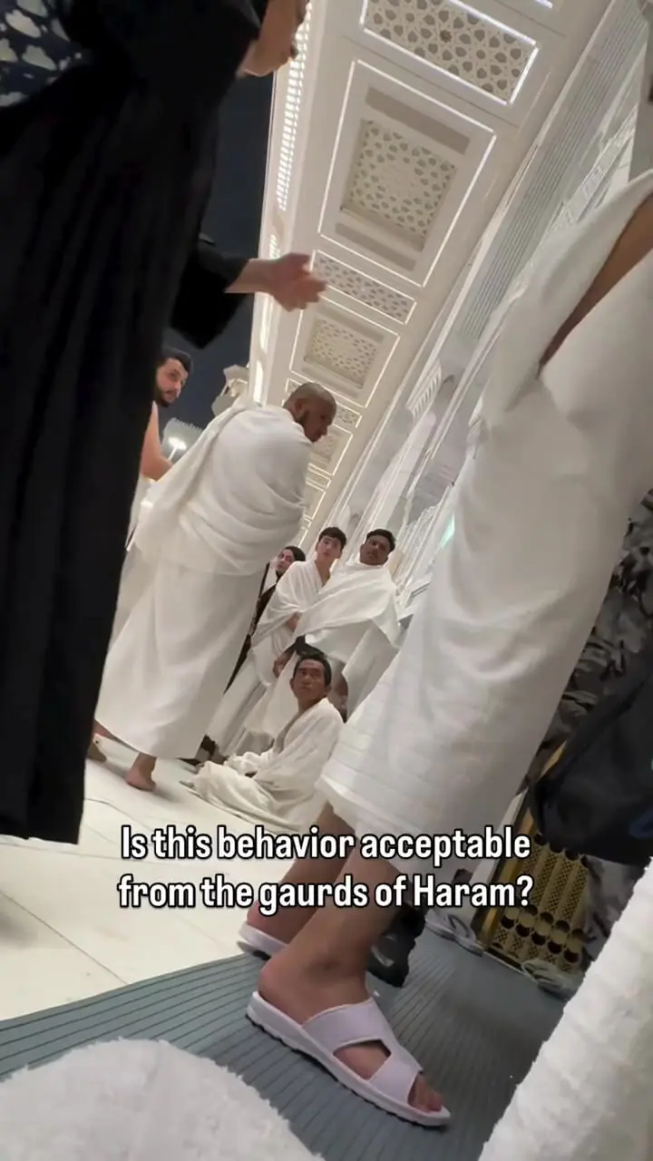 برخورد عجیب ، زشت و بی‌ ادبانه مامورین عربستانی با حجاج مکه