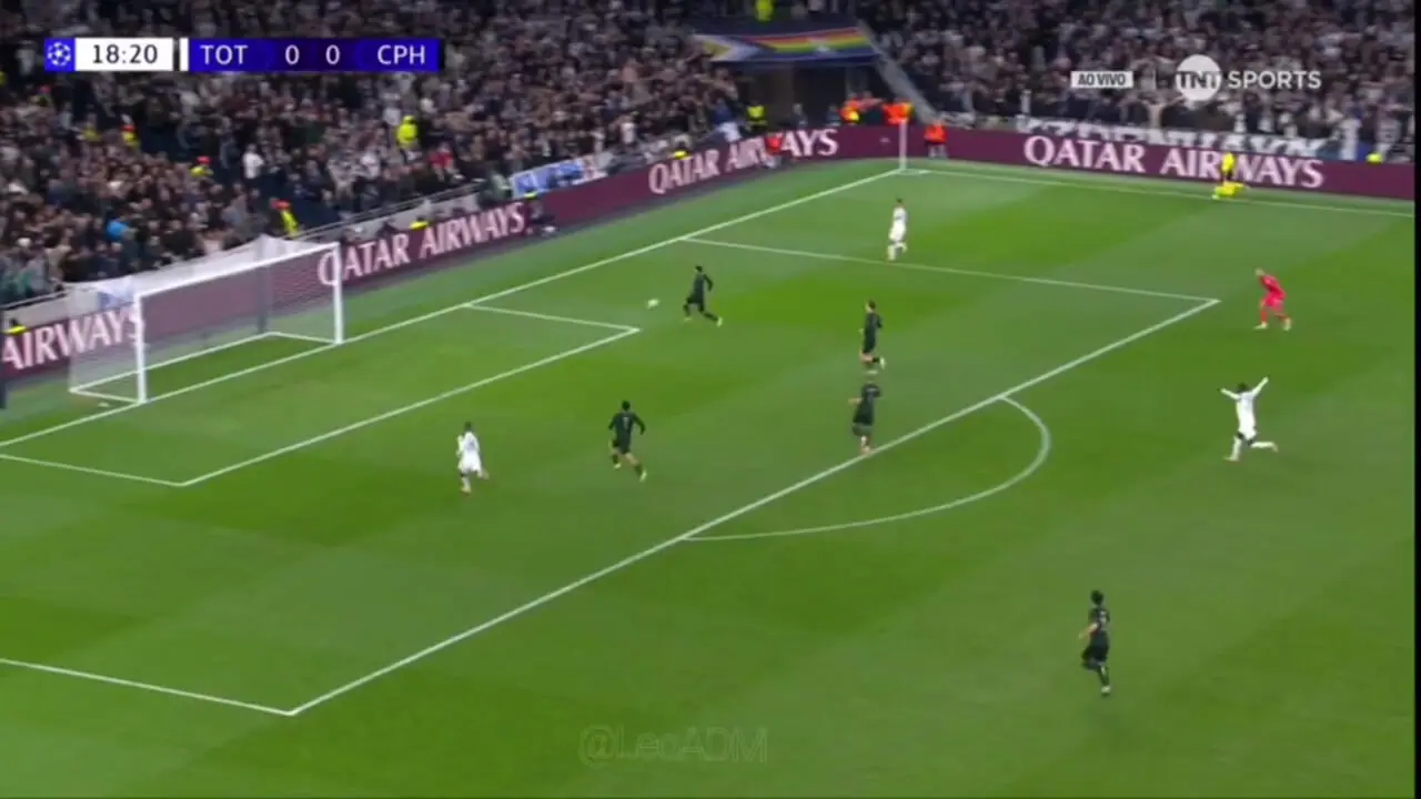 ویدیو: گل اول تاتنهام به کپنهاگن توسط جانسون