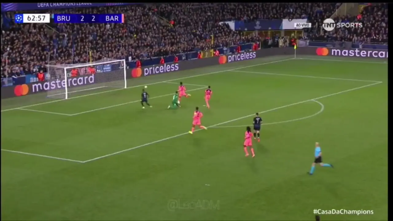 ویدیو: گل سوم کلوب بروژ به بارسلونا توسط فوربس