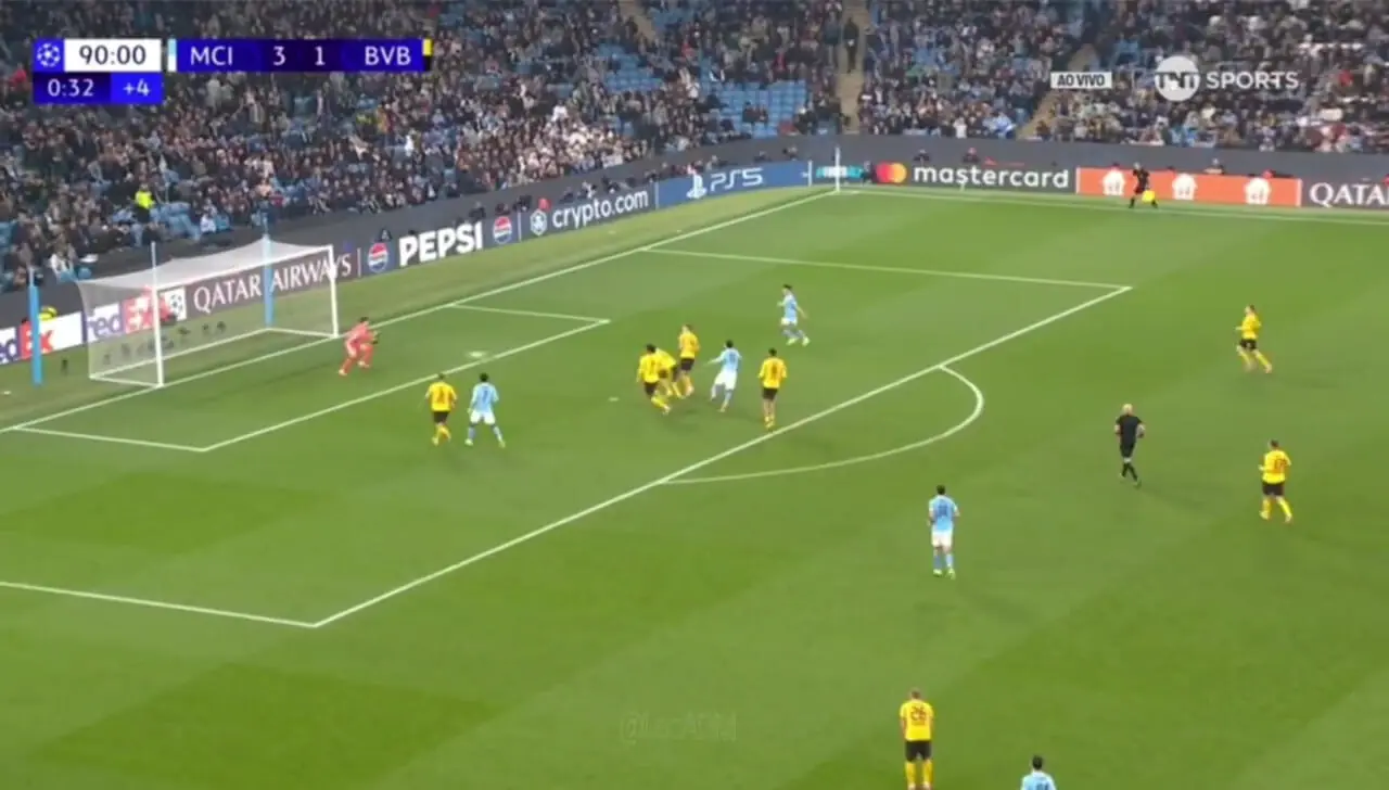 ویدیو: گل چهارم منچسترسیتی به دورتموند توسط چرکی