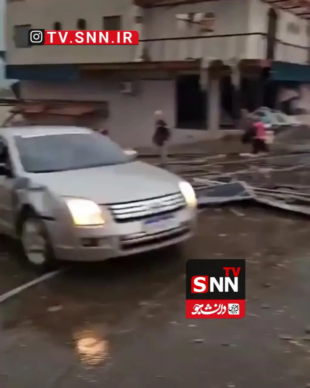 گردباد شدید در برزیل، شهر ریو بونیتو دو ایگواسو را درهم کوبید