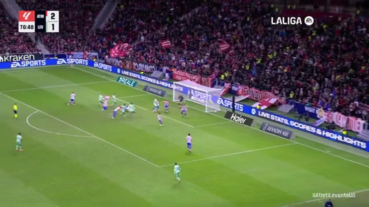 ویدیو: خلاصه بازی اتلتیکو مادرید و لوانته