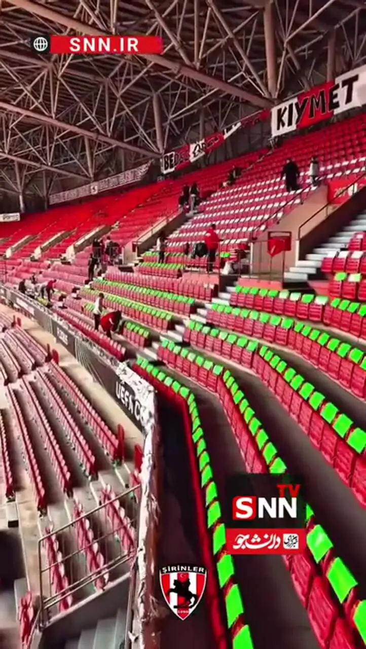 زمین مسابقه صحنه همدلی با مردم مظلوم شد