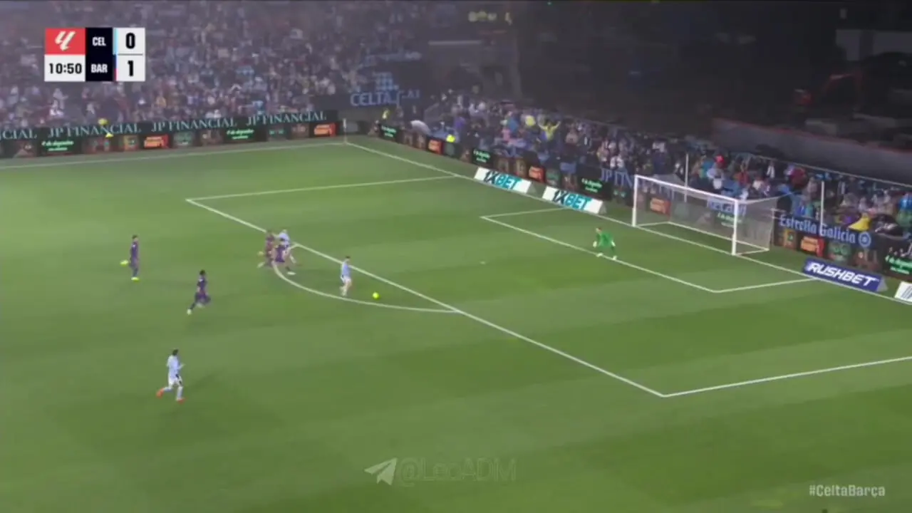 ویدیو: گل اول سلتاویگو به بارسلونا توسط سرجیو کاریرا