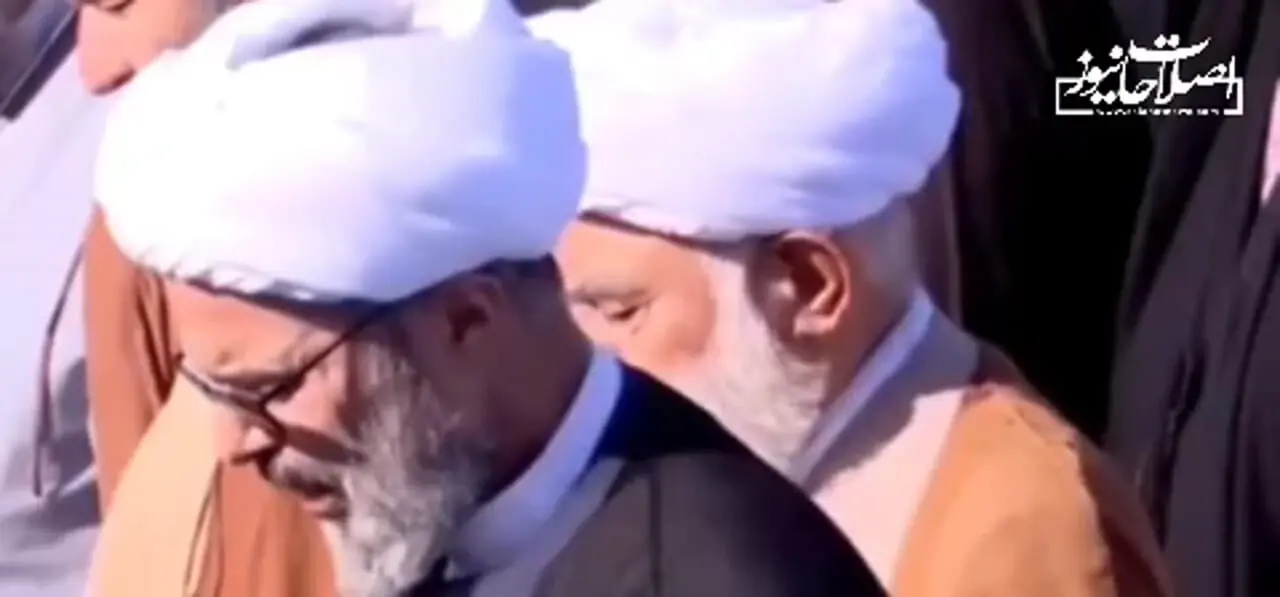 اقامه نماز طلب باران توسط مردم بجنورد