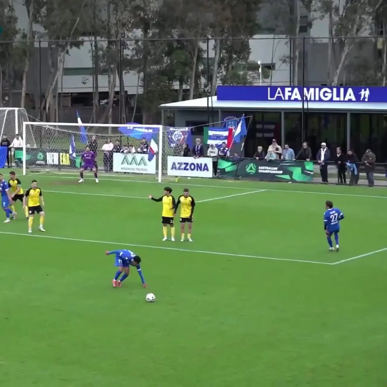 ویدیو: بهترین ضربه آزاد روتین در لیگ برتر استرالیا که تا حالا دیدین