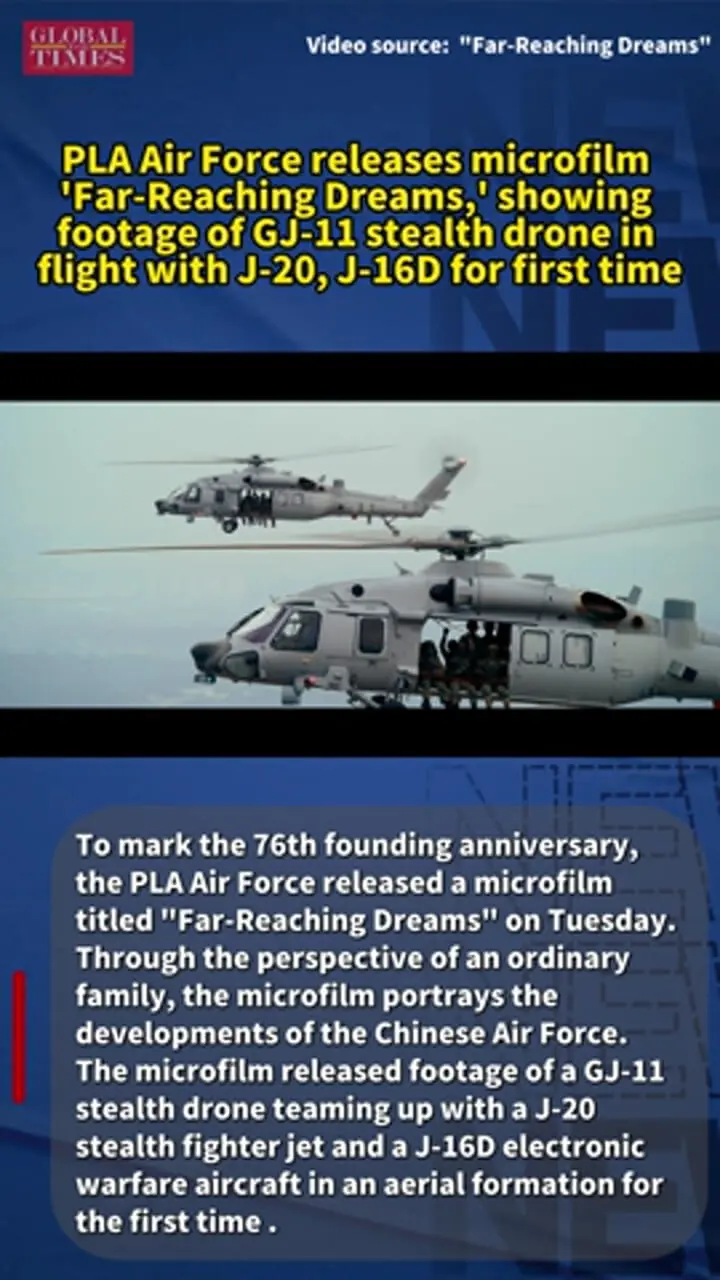 رونمایی چین از جدیدترین جنگنده بدون سرنشین و پنهان کار