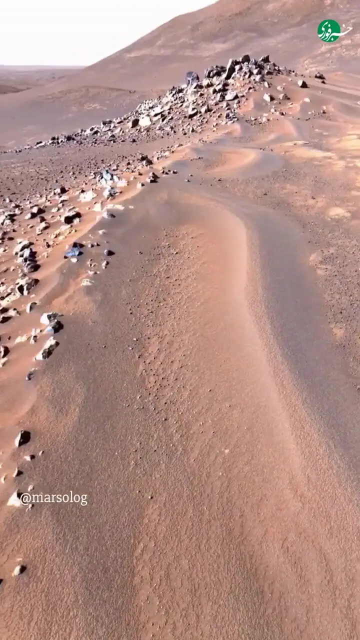 جدیدترین تصاویر ارسالی از مریخ