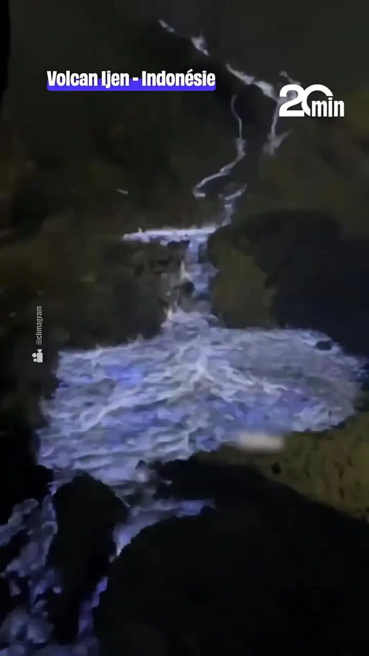 آتشفشان آیجن اندونزی