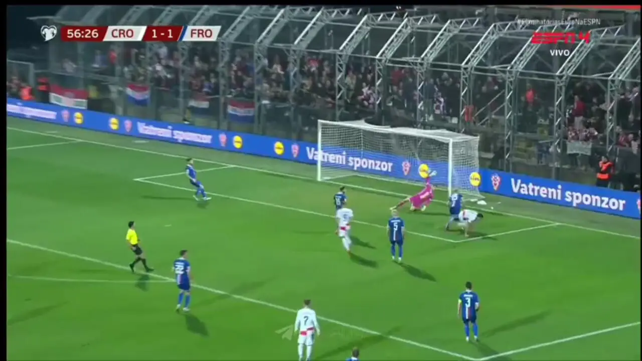 ویدیو: گل دوم کرواسی به جزایر فارو توسط موسا