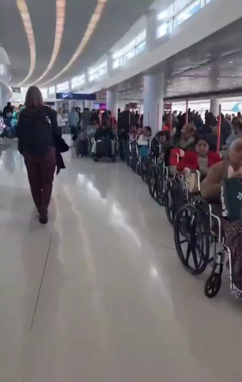 موج تقاضای عجیب ویلچر در پروازهای هند-آمریکا