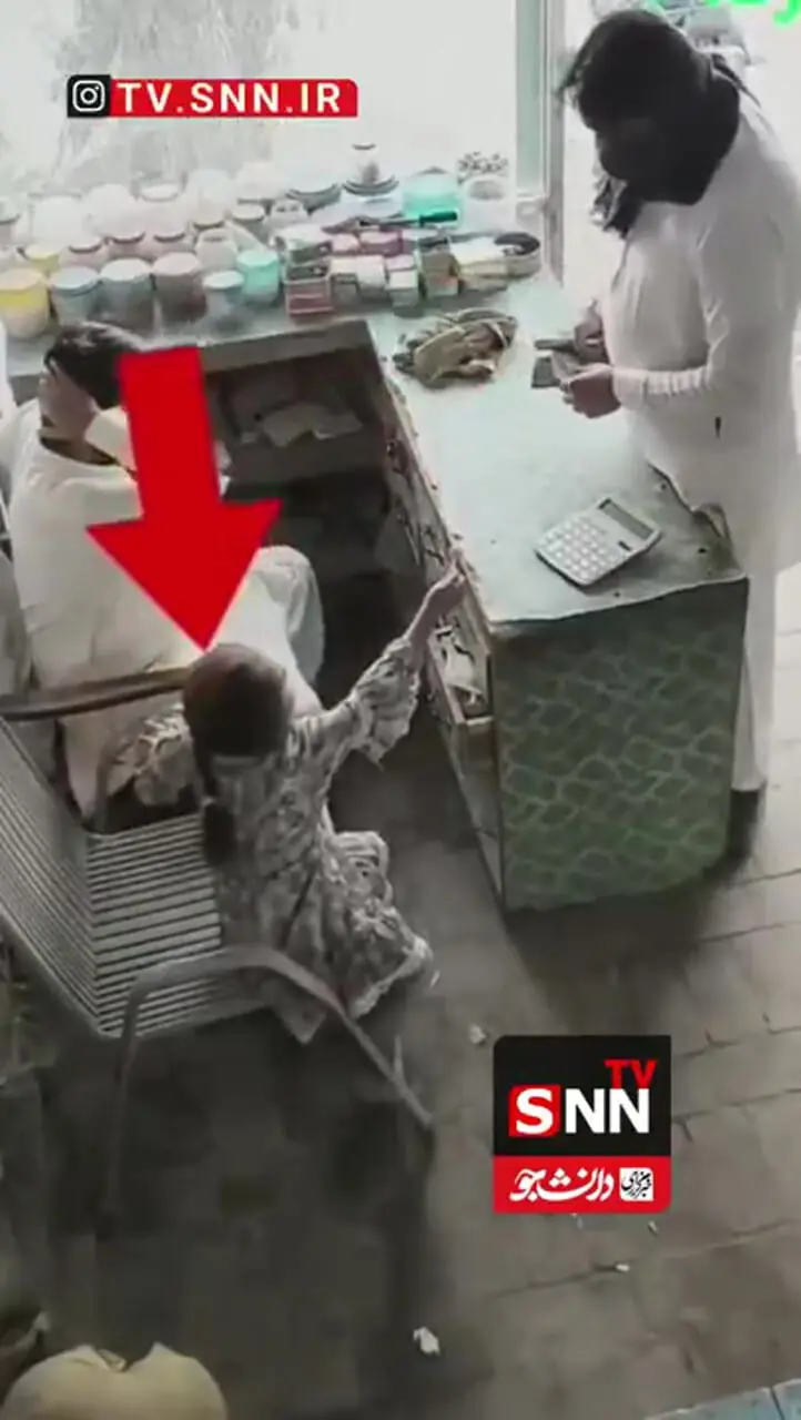 آبنباتی که سارق را از کارش پشیمان کرد!