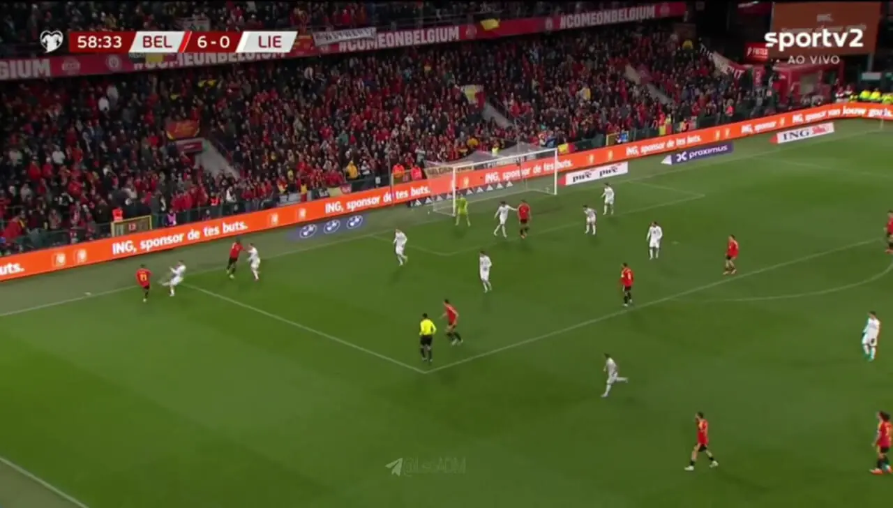 ویدیو: گل هفتم بلژیک به لیختن اشتاین توسط شارل د کتلار