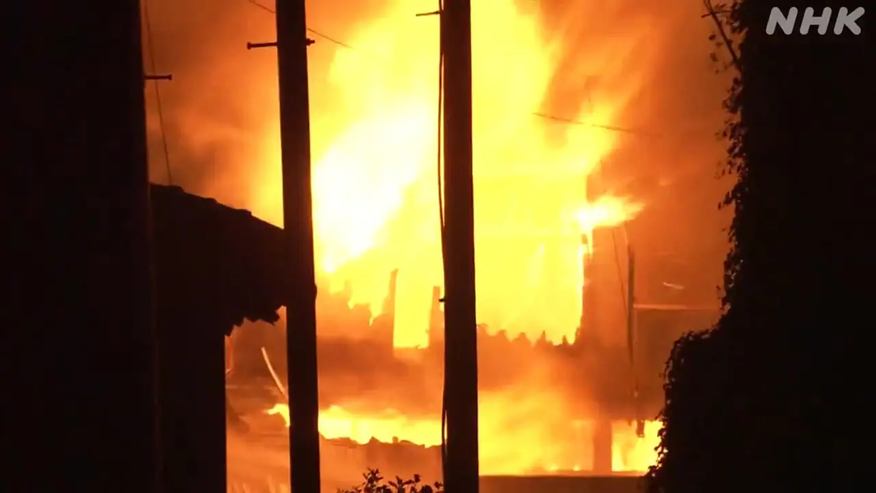 ۱۷۰ ساختمان در آتشسوزی جنوب ژاپن نابود شد